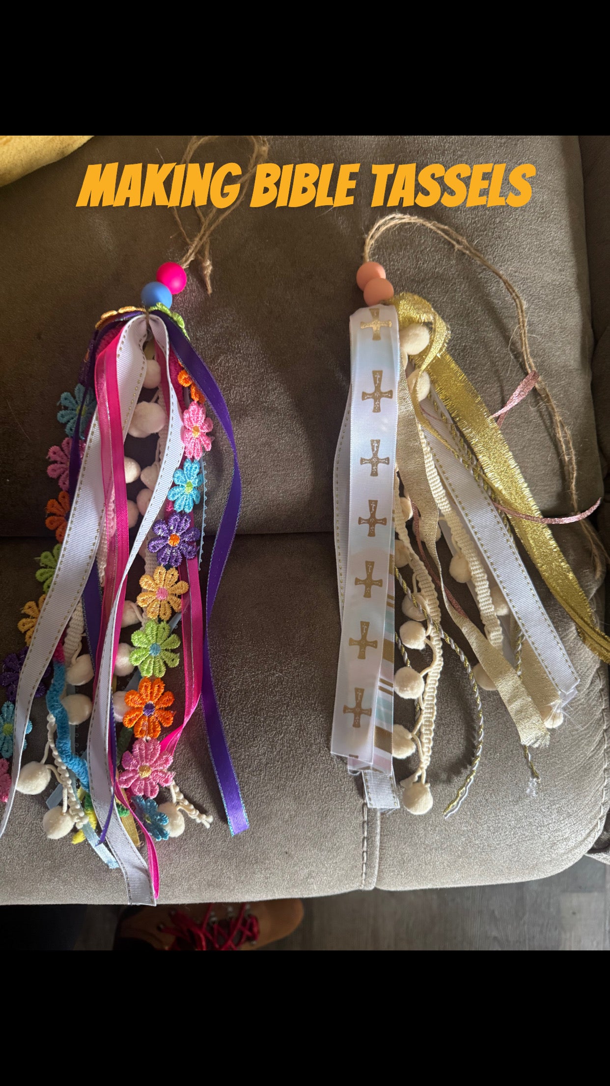 Bible tassels